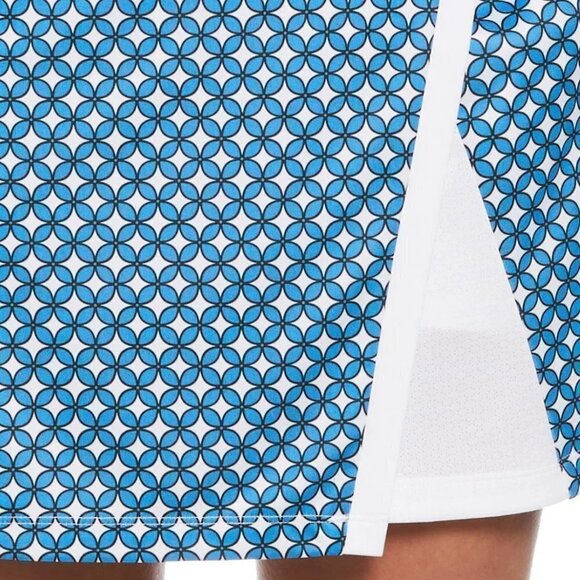 NWT - Callaway TrueSculpt Women's Golf Tennis Skort Skirt Blue Sea Star -Size XL - Picture 4 of 4